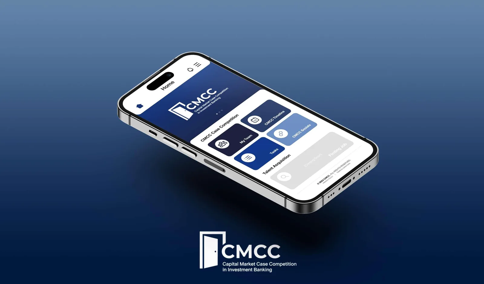 CMCC-Chance mobile app on device